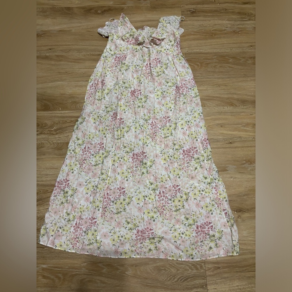 Floral midi dress